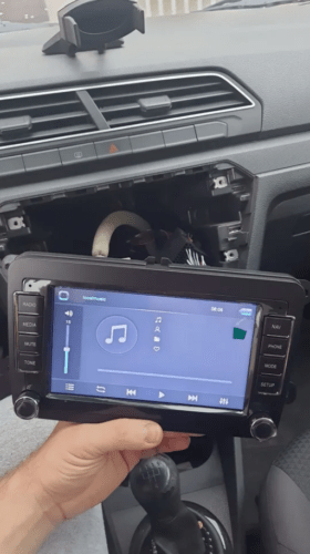 Autoradio VW Golf 5 Android Auto - CarPlay photo review
