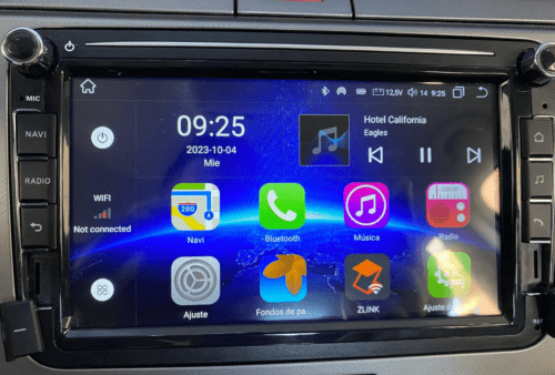 Autoradio VW Polo 5 Android Auto - CarPlay photo review