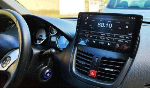 Autoradio Peugeot 207 Android Auto - CarPlay photo review