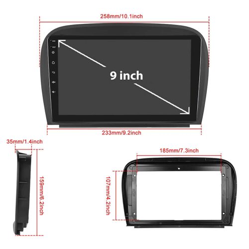 Autoradio Mercedes SL Android Auto – CarPlay