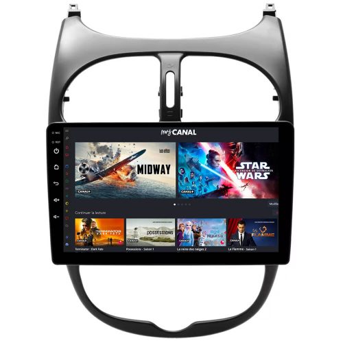 Autoradio Peugeot 206 Android Auto – CarPlay