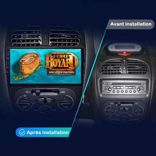 Autoradio Peugeot 206 Android Auto – CarPlay