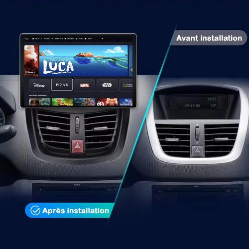 Autoradio Peugeot 207 Android Auto – CarPlay