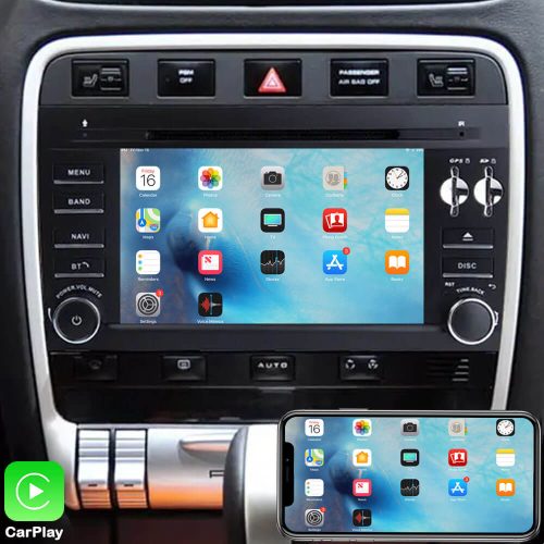 Autoradio Porsche Cayenne Android – CarPlay