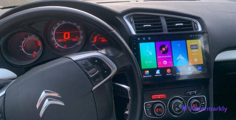 Autoradio Citroen C4 Android Auto - CarPlay photo review