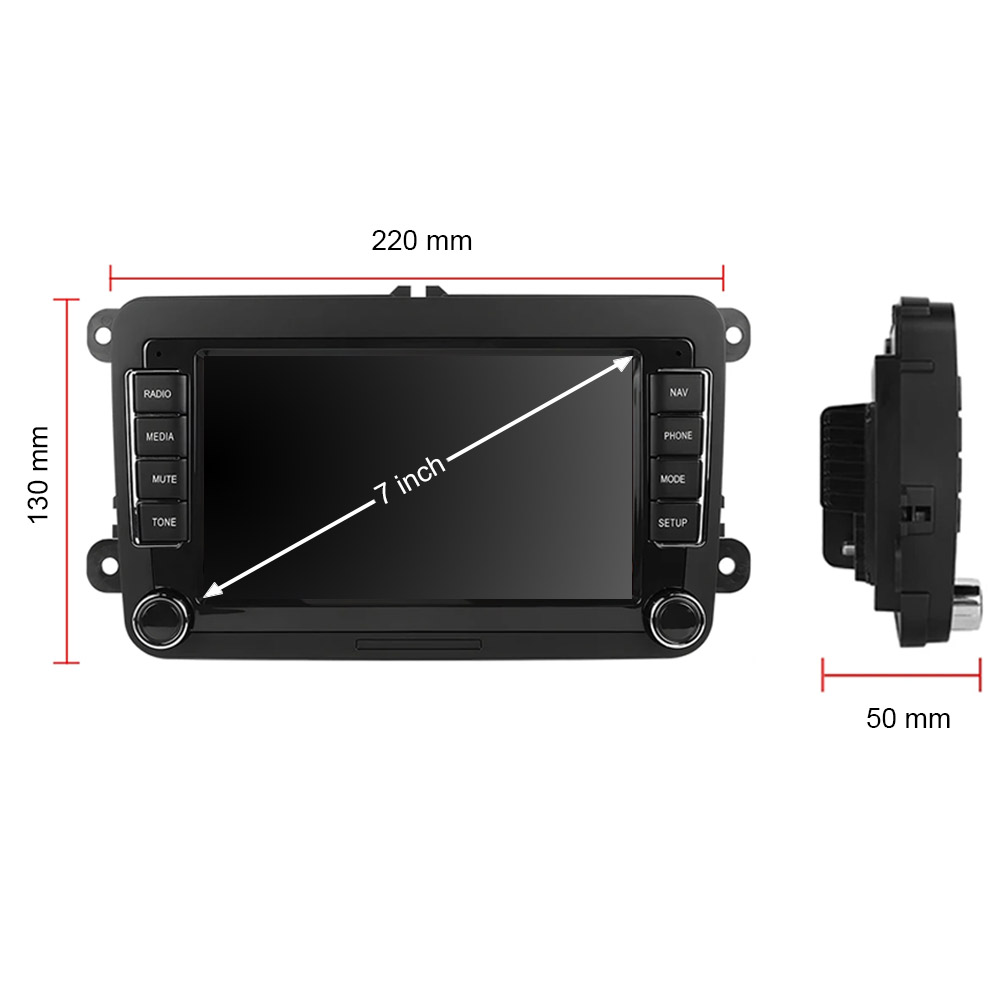 Autoradio VW Tiguan Android Auto - CarPlay – Image 2