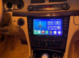Autoradio GPS Mercedes CLK Android Auto - CarPlay photo review