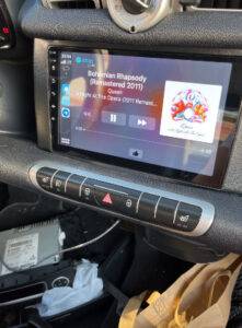 Autoradio Mercedes Smart Fortwo Android Auto - CarPlay photo review