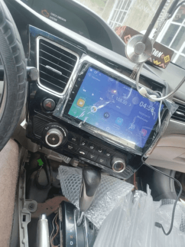 Autoradio Honda Civic Android Auto - CarPlay photo review