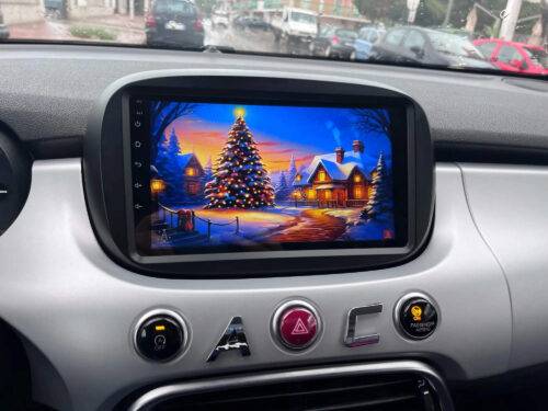 Autoradio Fiat 500 Android Auto - CarPlay photo review