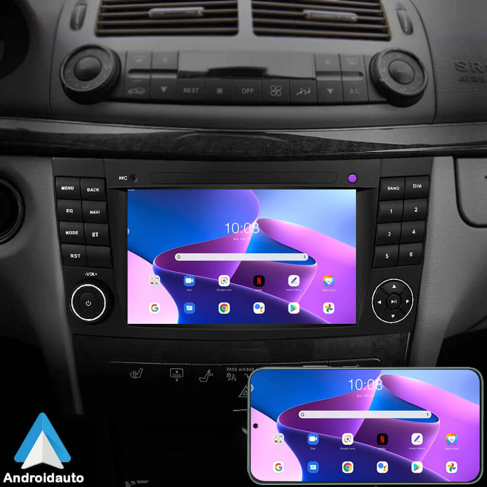 Autoradio GPS Mercedes CLK Android Auto - CarPlay – Image 4