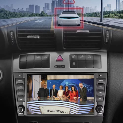 Autoradio GPS Mercedes CLK Android Auto – CarPlay