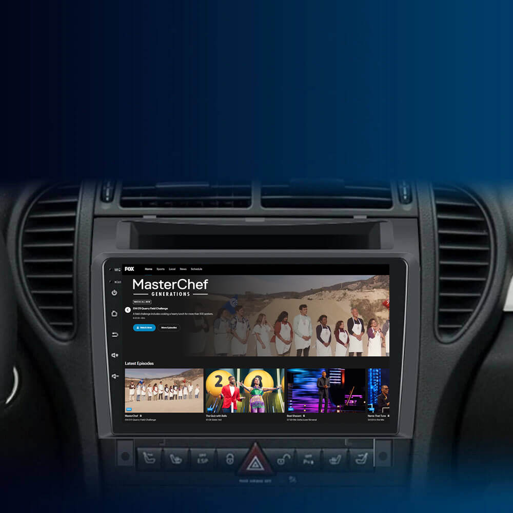 Autoradio GPS Mercedes CLK Android Auto - CarPlay – Image 2