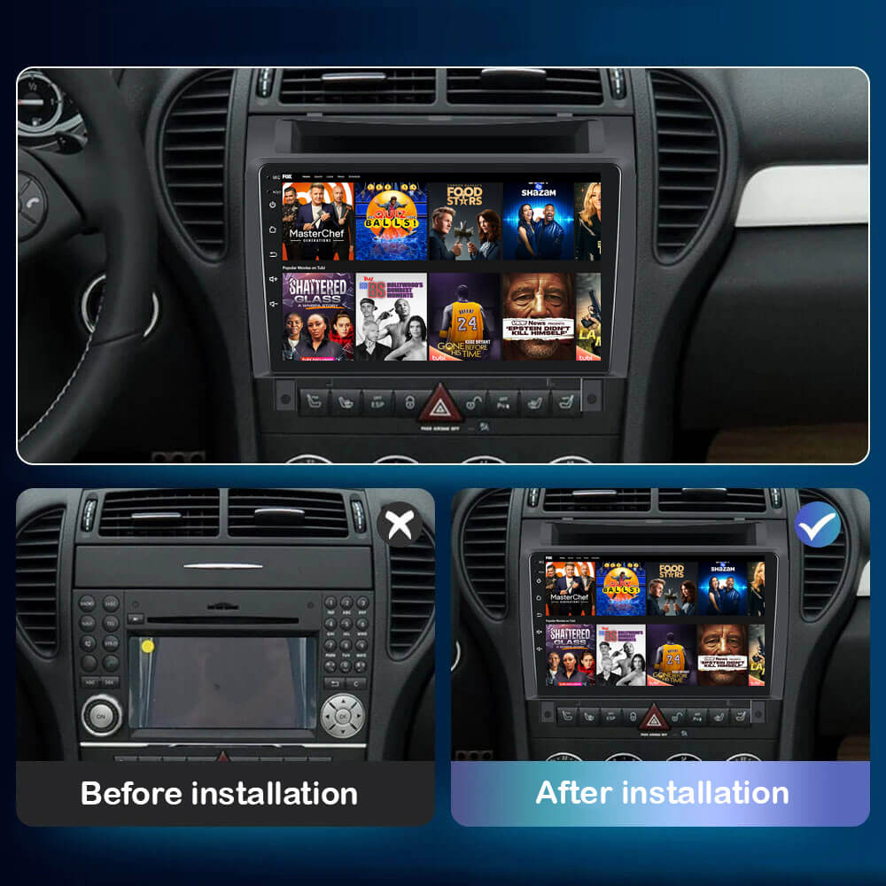 Autoradio GPS Mercedes CLK Android Auto - CarPlay – Image 3