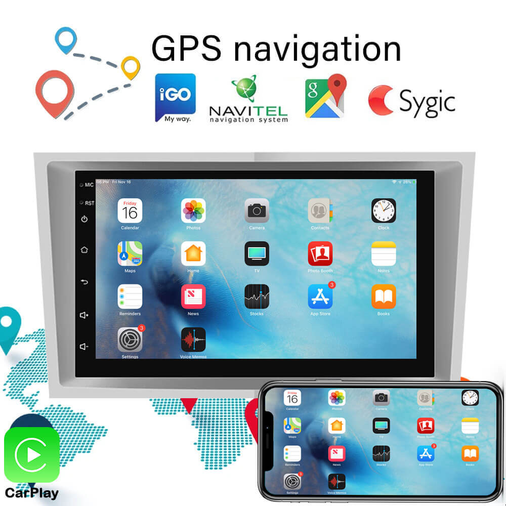 Autoradio GPS Opel Tigra TwinTop Android Auto - CarPlay – Image 4