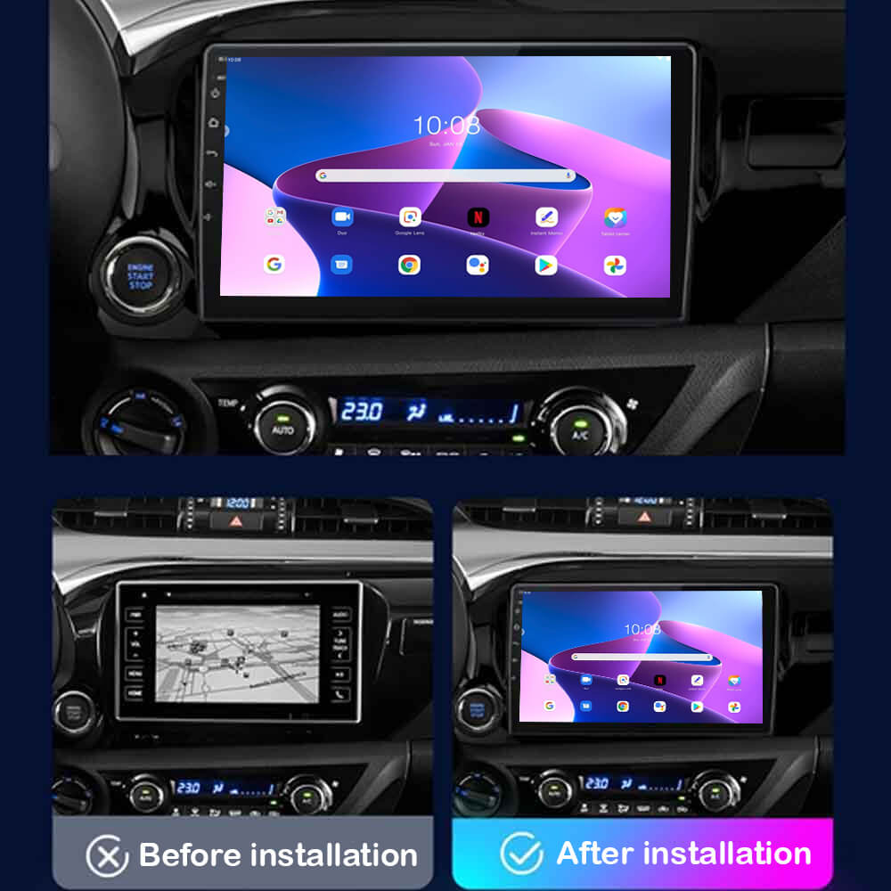 Autoradio Toyota Hilux Android Auto - CarPlay – Image 5