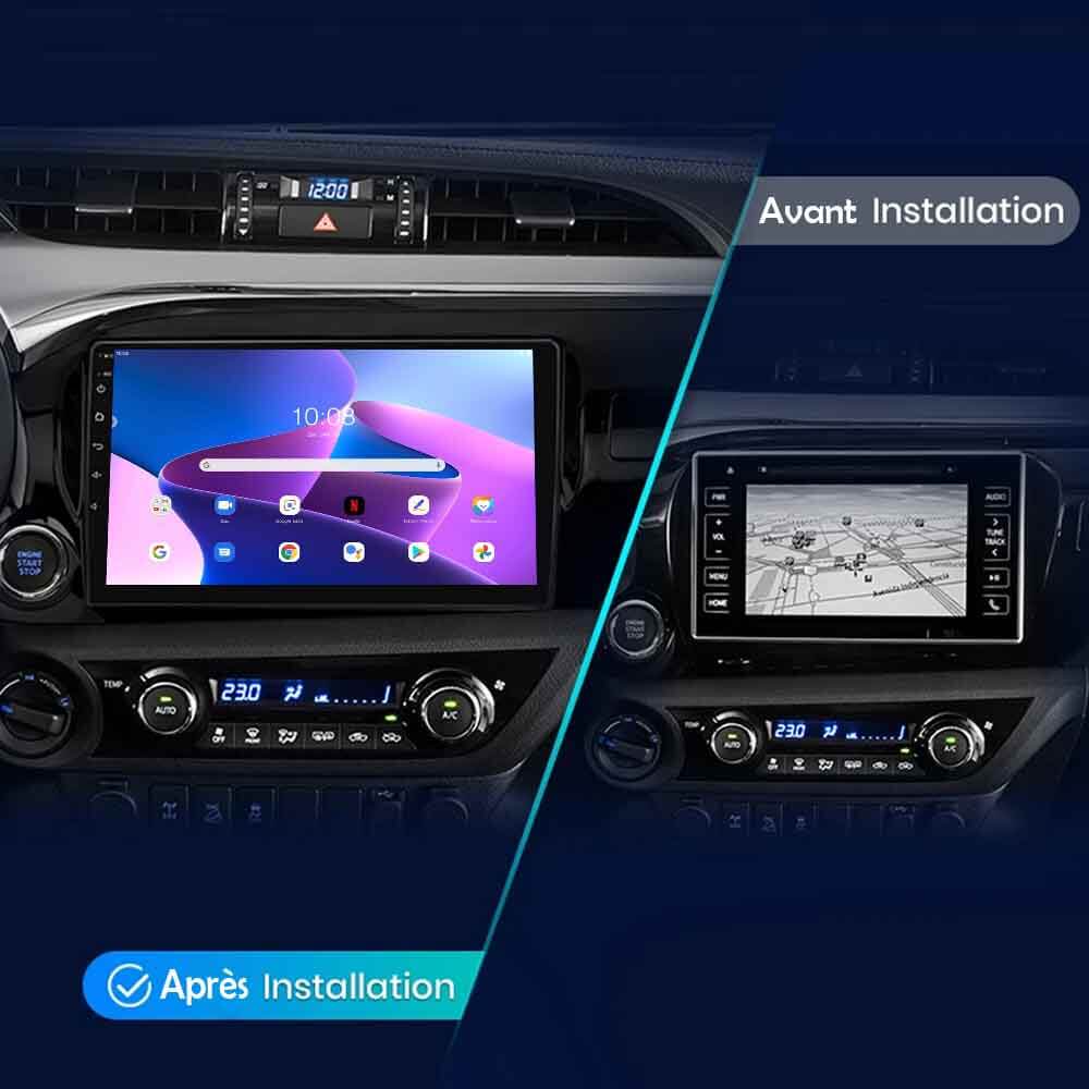 Autoradio Toyota Hilux Android Auto - CarPlay – Image 2