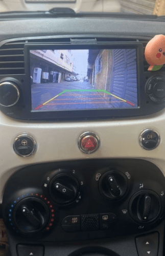 Autoradio Fiat 500 Android Auto - CarPlay photo review