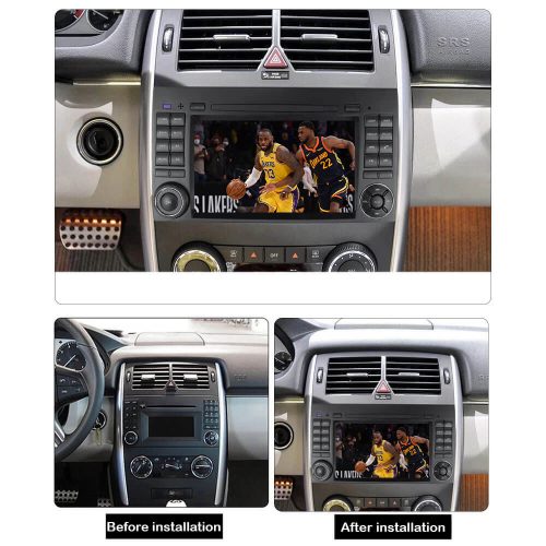 Autoradio GPS Mercedes Viano Android Auto – CarPlay