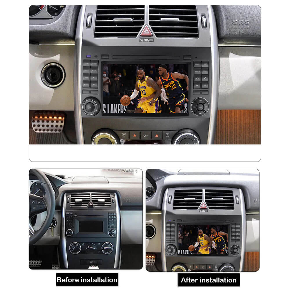 Autoradio GPS Mercedes Viano Android Auto - CarPlay – Image 2