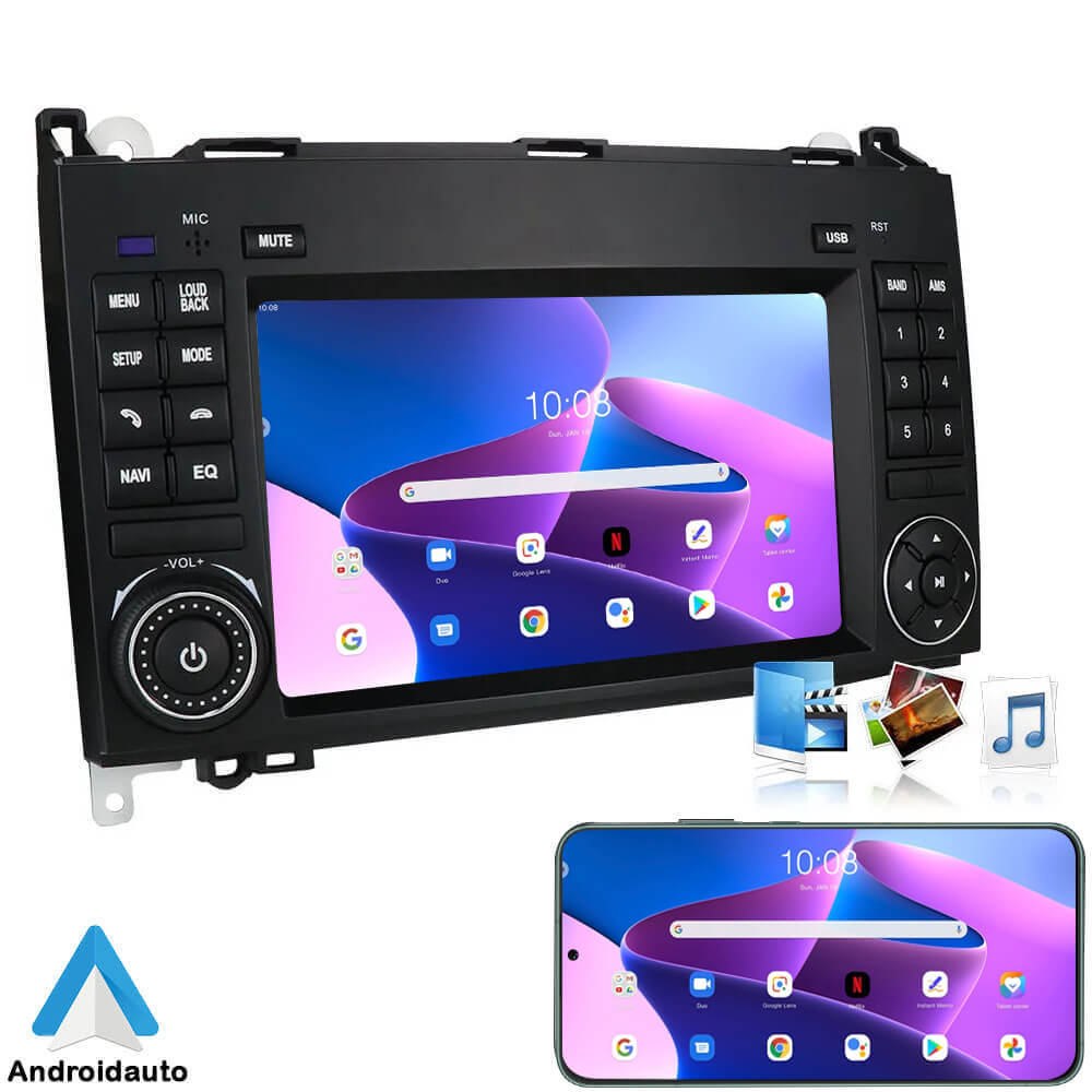Autoradio GPS Mercedes Viano Android Auto - CarPlay – Image 4