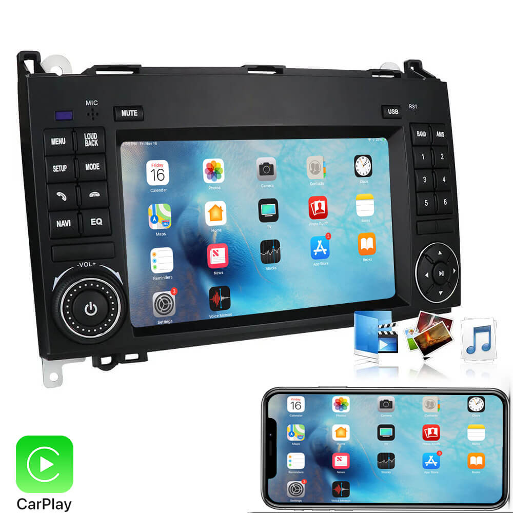 Autoradio GPS Mercedes Viano Android Auto - CarPlay – Image 5
