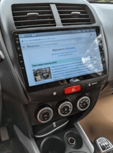 Autoradio Mitsubishi ASX Android Auto - CarPlay photo review