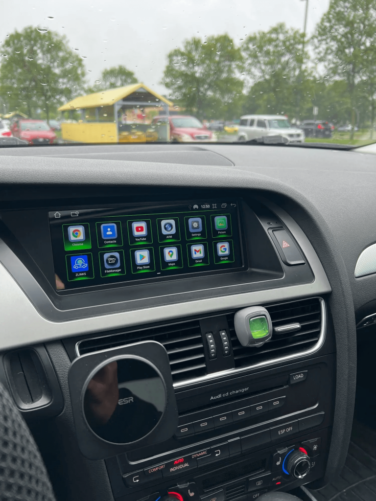 Autoradio Audi A4 Android Auto - CarPlay photo review