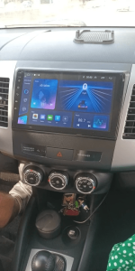 Autoradio Mitsubishi Outlander 2 Android Auto - CarPlay photo review