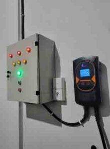 Borne de recharge monophasée 7.6 KW - 230V - 32A photo review