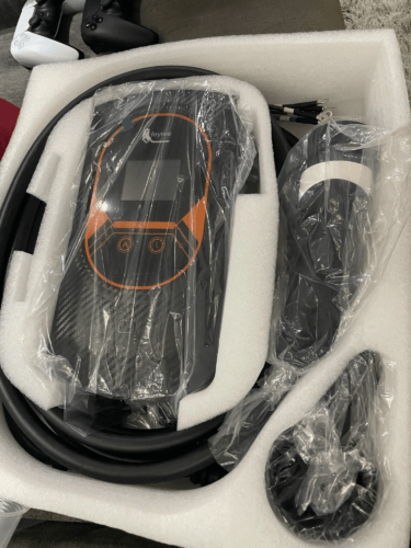 Borne de recharge triphasée 22 KW - 400V - 32A photo review