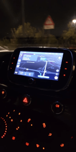 Autoradio Fiat 500 Android Auto - CarPlay photo review