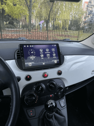 Autoradio Fiat 500 Android Auto - CarPlay photo review