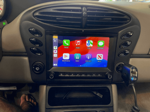 Autoradio Porsche Boxster Android – CarPlay photo review